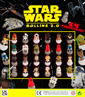 Star Wars Rollinz + Free Display Card - 100 ct - £1 Vend